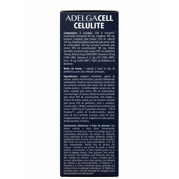 АДЕЛЬГАСЕЛЬ ЦЕЛЮЛИТ (капсули) 40 капсул ADELGACELL CELULITE