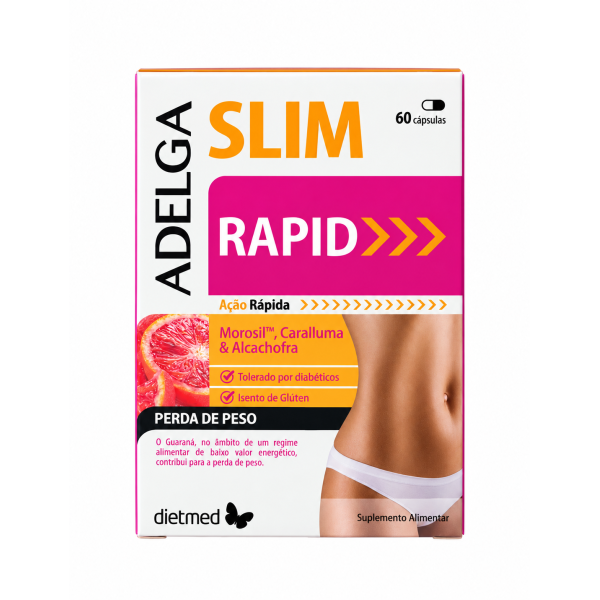 АДЕЛЬГА СЛИМ РАПИД (швидке схуднення, стрункість) 60 капсул ADELGA SLIM RAPID (артикул 107665-DM)