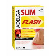 АДЕЛЬГА СЛІМ ФЛЕШ (миттеве схуднення, стрункість) 60 капсул ADELGA SLIM FLASH (артикул 107795-DM)