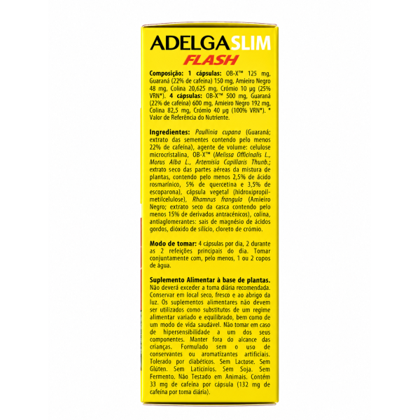 АДЕЛЬГА СЛІМ ФЛЕШ (миттеве схуднення, стрункість) 60 капсул ADELGA SLIM FLASH (артикул 107795-DM)