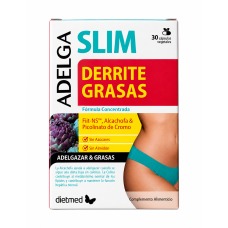 АДЕЛЬГА СЛІМ ДЕРРІТЕ ГРАСАС (розтоплювач жиру) 30 капсул ADELGA SLIM DERRITE GRASAS (GORDURAS) (артикул 108006-DM)
