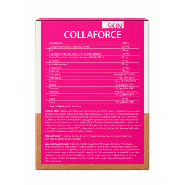 КОЛАФОРС СКИН (Сила колагену для шкіри) 30 саше COLLAFORCE SKIN