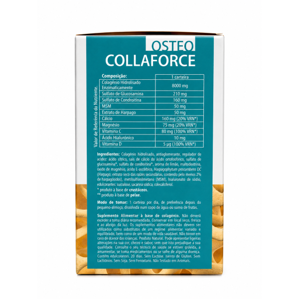КОЛАФОРС ОСТЕО (Сила колагену для кісток) 20 саше COLLAFORCE OSTEO