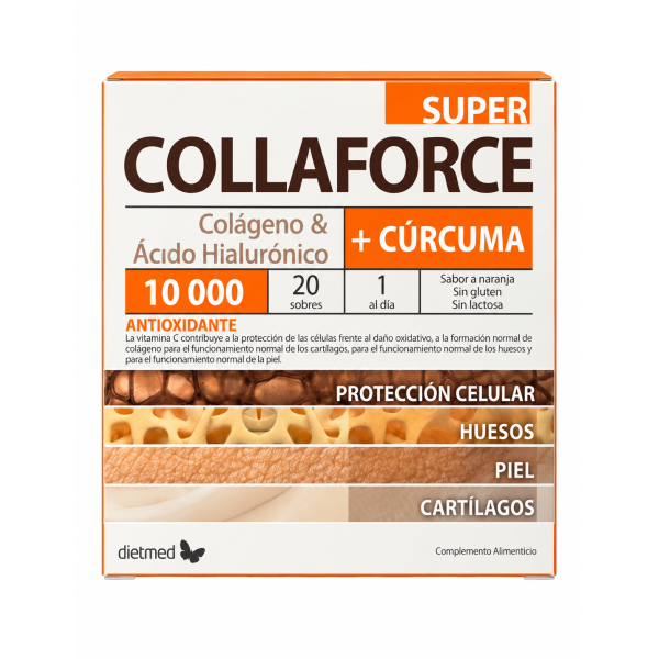 КОЛАФОРС СУПЕР (сила колагену)+КУРКУМА 20 саше COLLAFORCE SUPER + CURCUMA